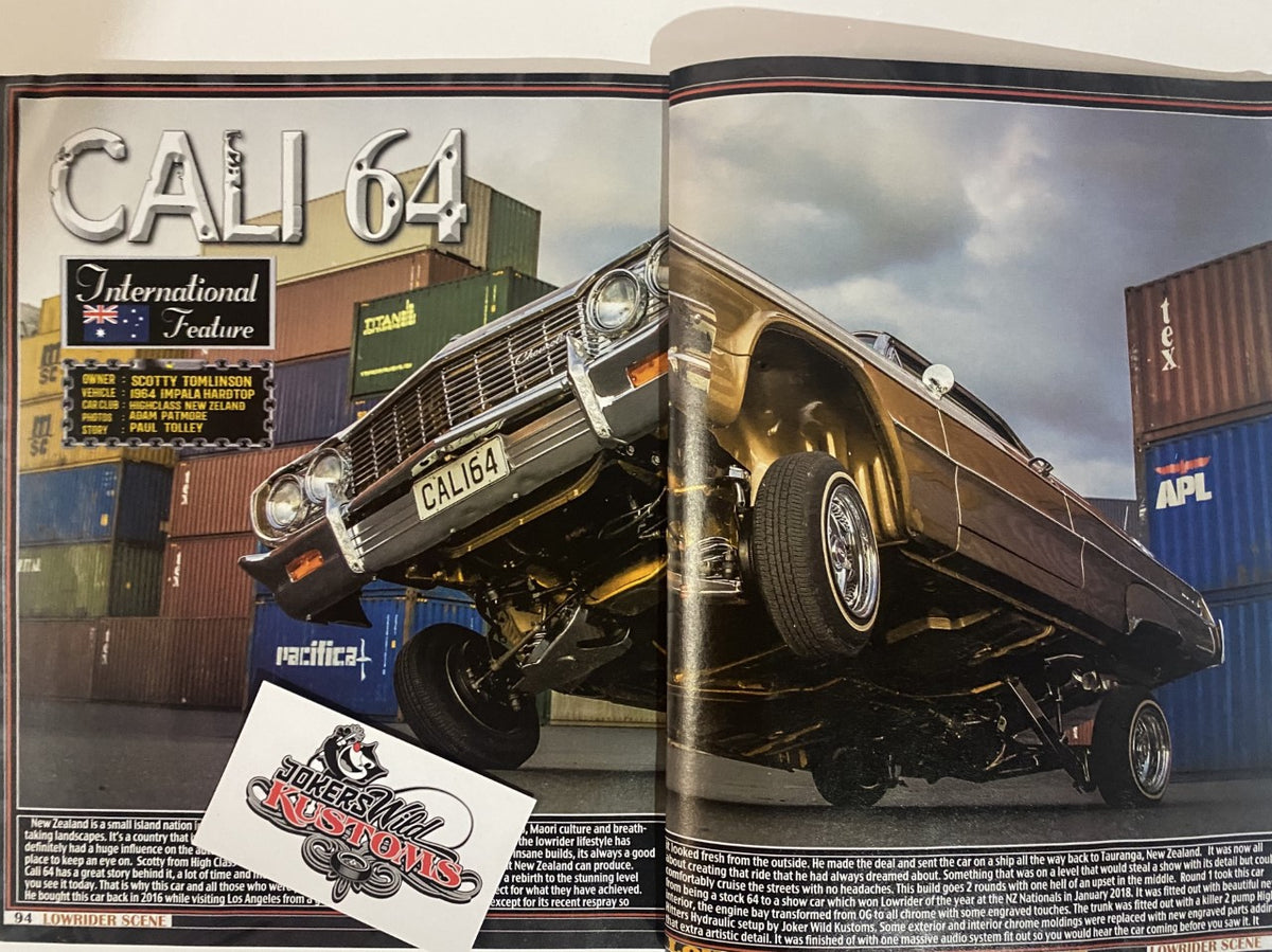 Lowrider scene magazine – Jokers Wild Kustoms
