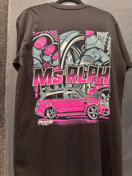 Kirkwood Motorsport range rover   prowear t-shirt