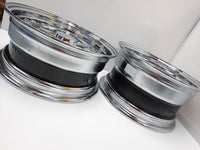 14x6 and  14x7 100 spoke wire wheels